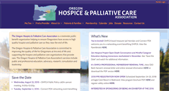 Desktop Screenshot of oregonhospice.org