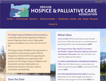 Tablet Screenshot of oregonhospice.org
